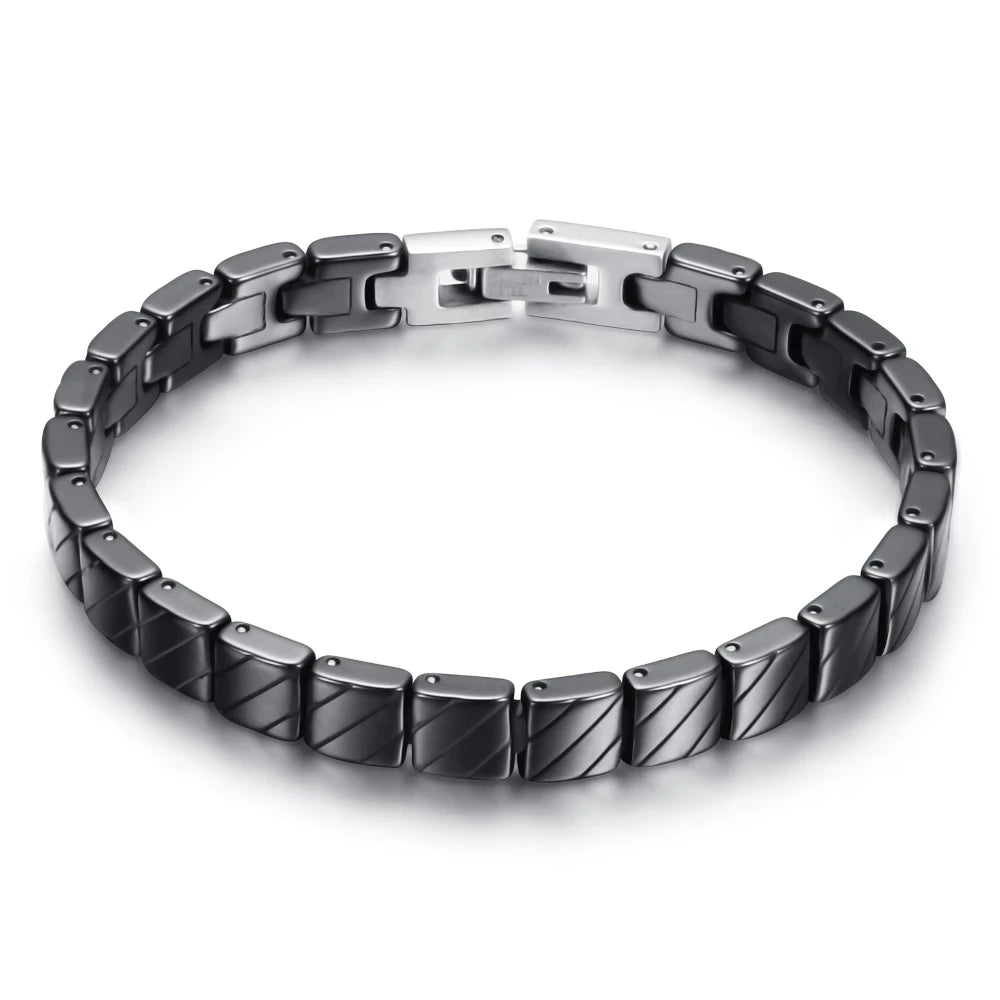Ceramic Bangle Stainless Steel Bracelet