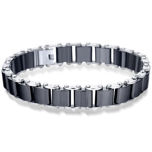 Ceramic Bangle Stainless Steel Bracelet