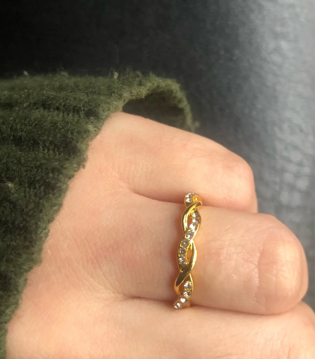 Minimalist Stainless Steel Fashion Ring