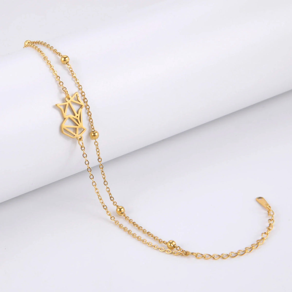Cute Fox Charm Anklet