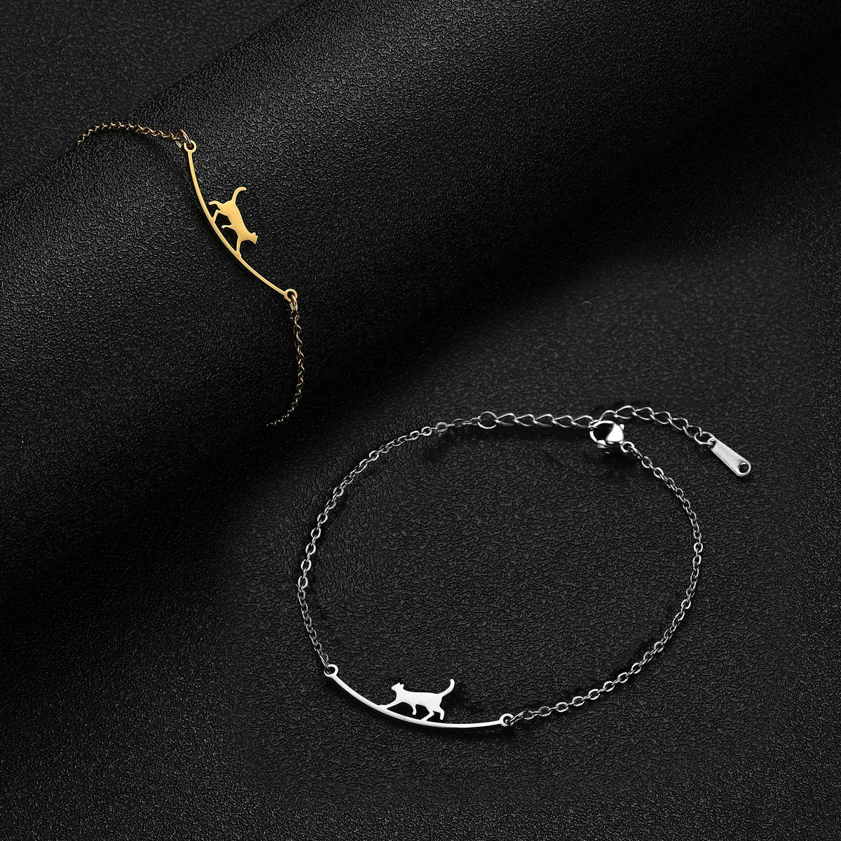 Stainless Steel Cat Anklet