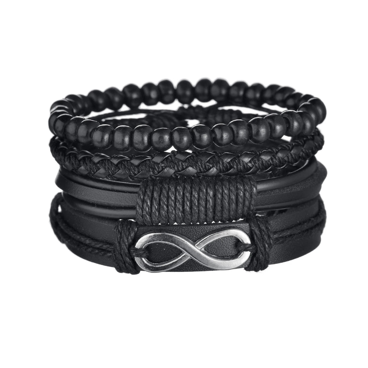 Men’s Life Tree & Wood Bead Bracelets