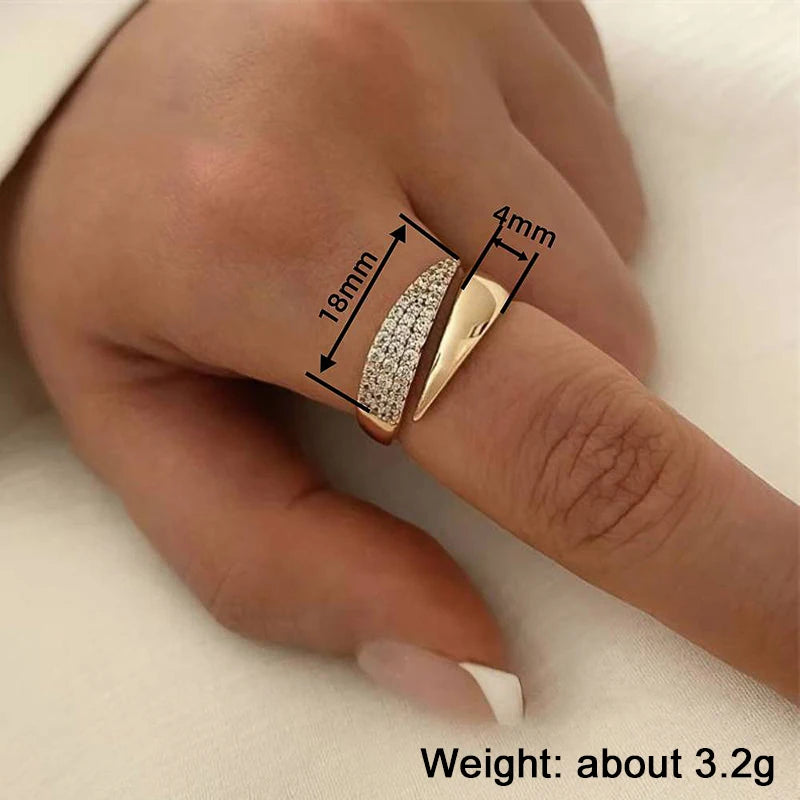 Brilliant Adjustable Engagement Ring
