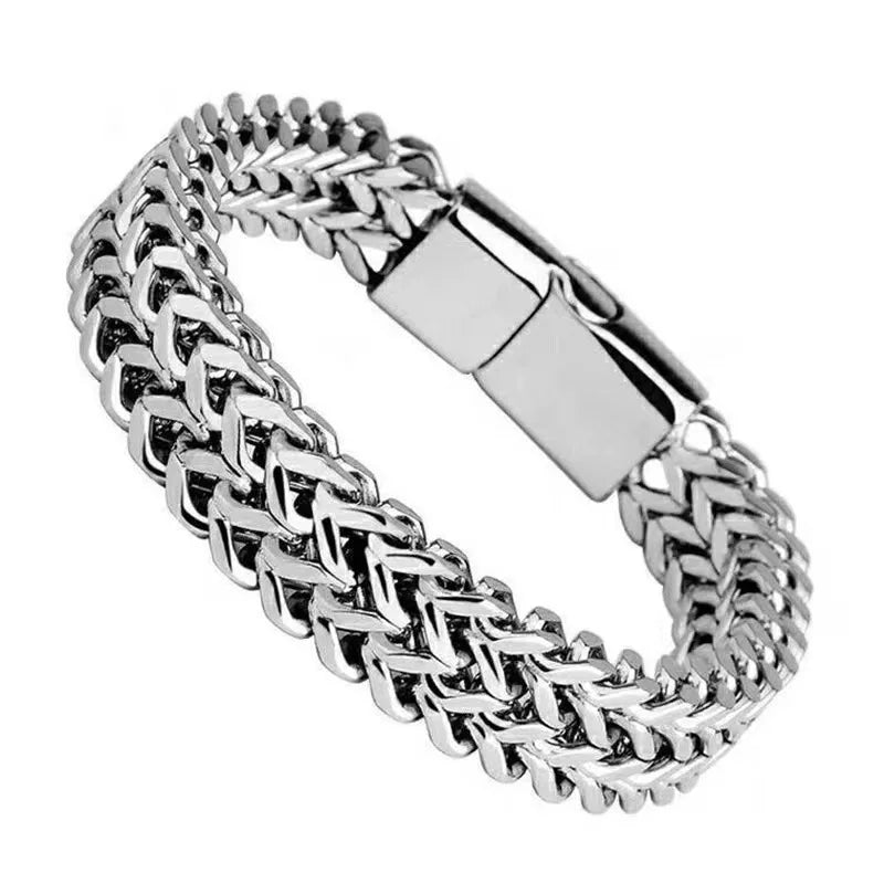 10MM Stainless Steel Men’s Bracelet