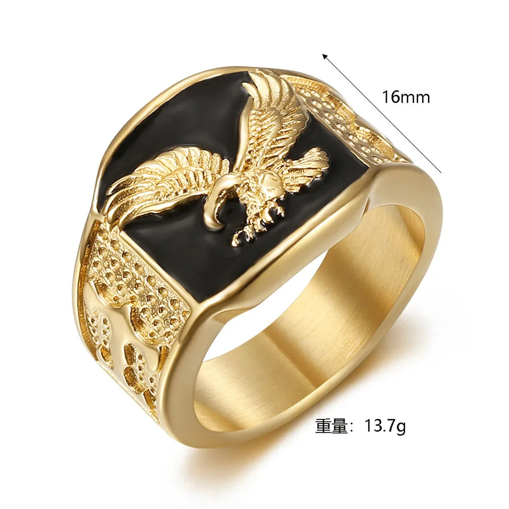Men’s Domineering Eagle Ring