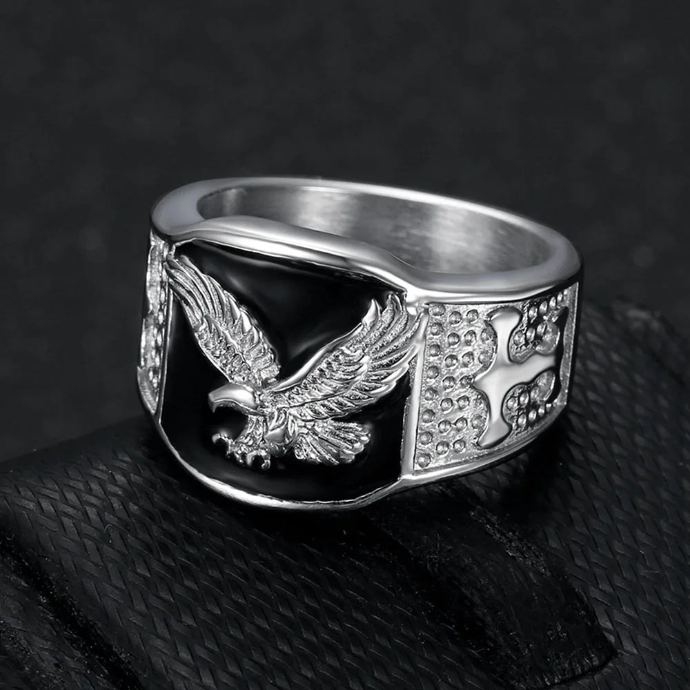 Men’s Domineering Eagle Ring
