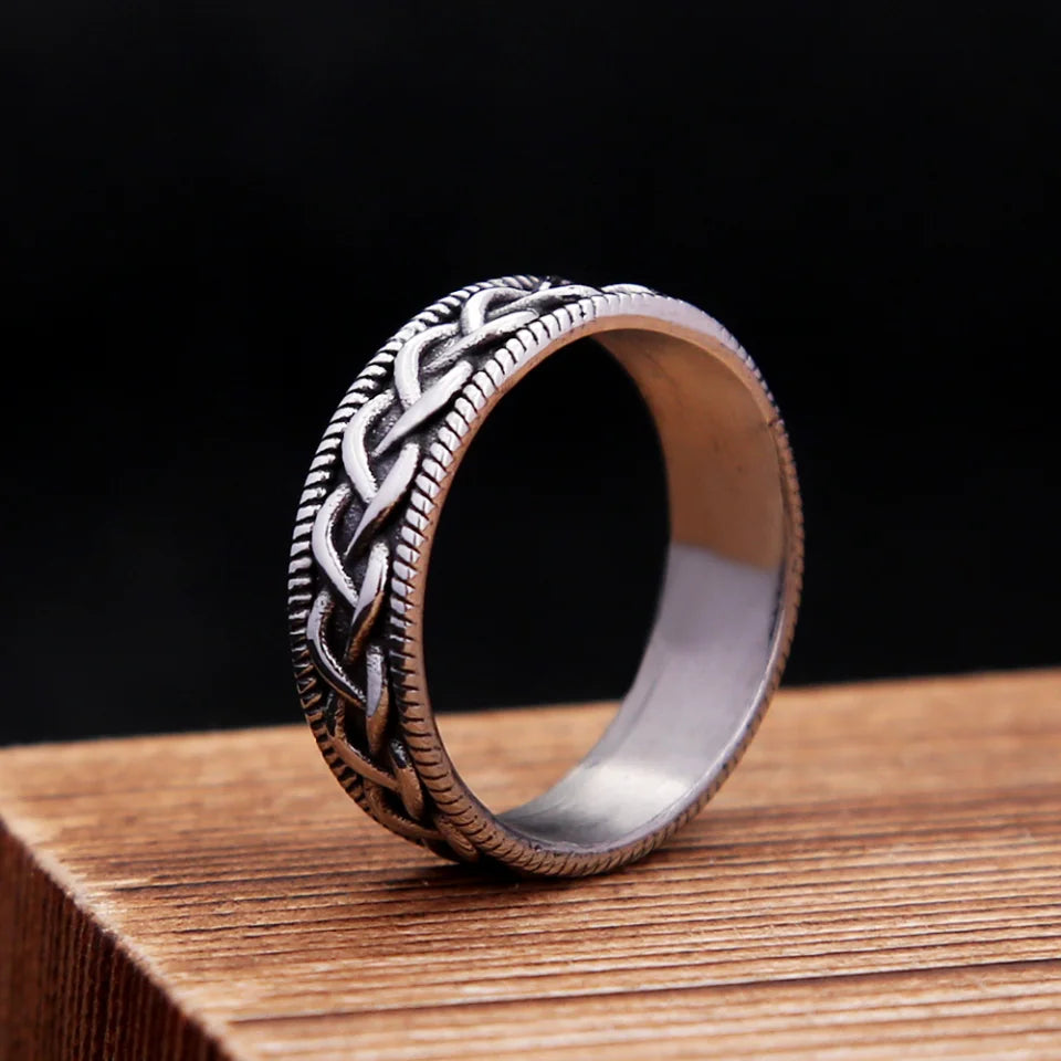 Vintage Viking Celtic Knot Ring