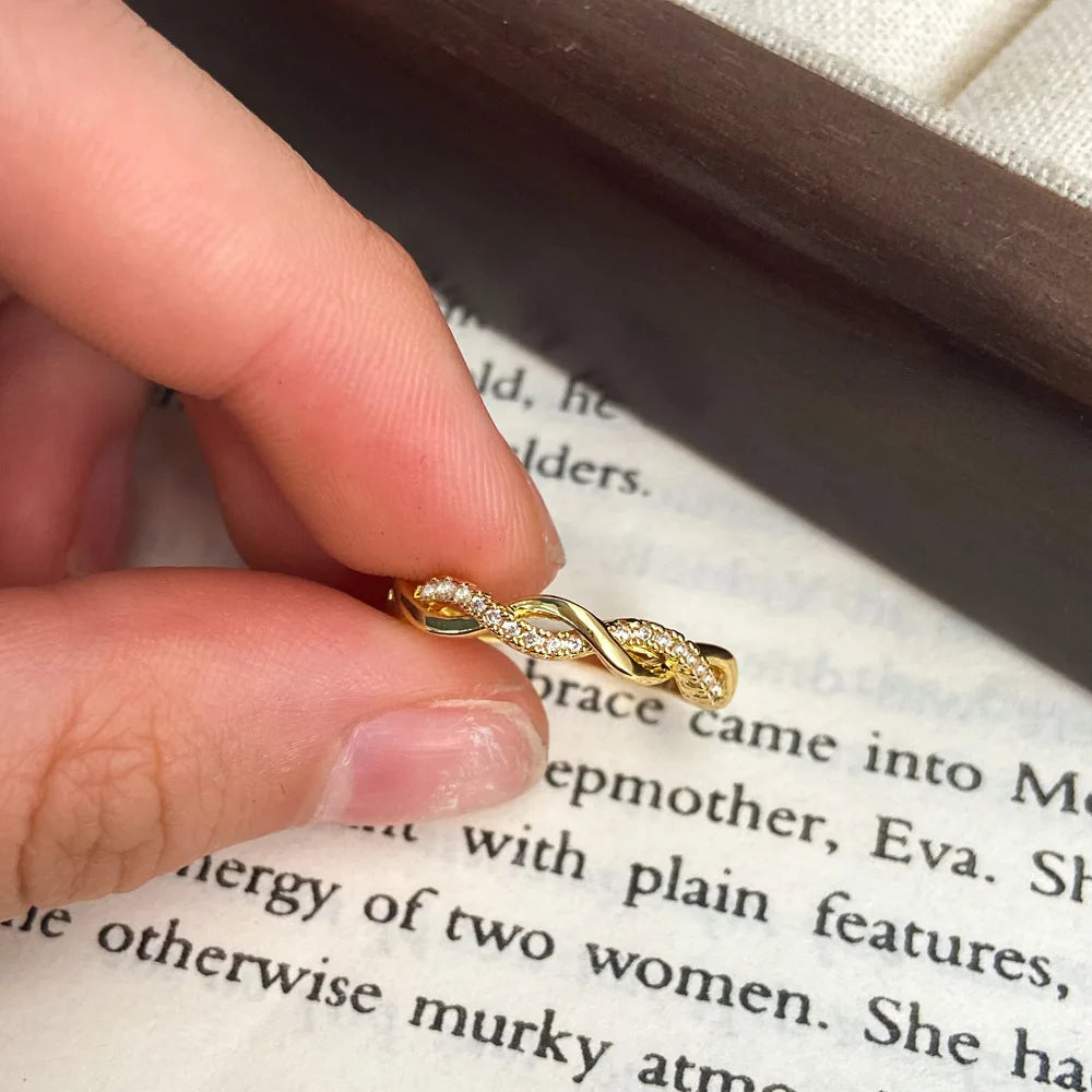 Minimalist Stainless Steel Fashion Ring