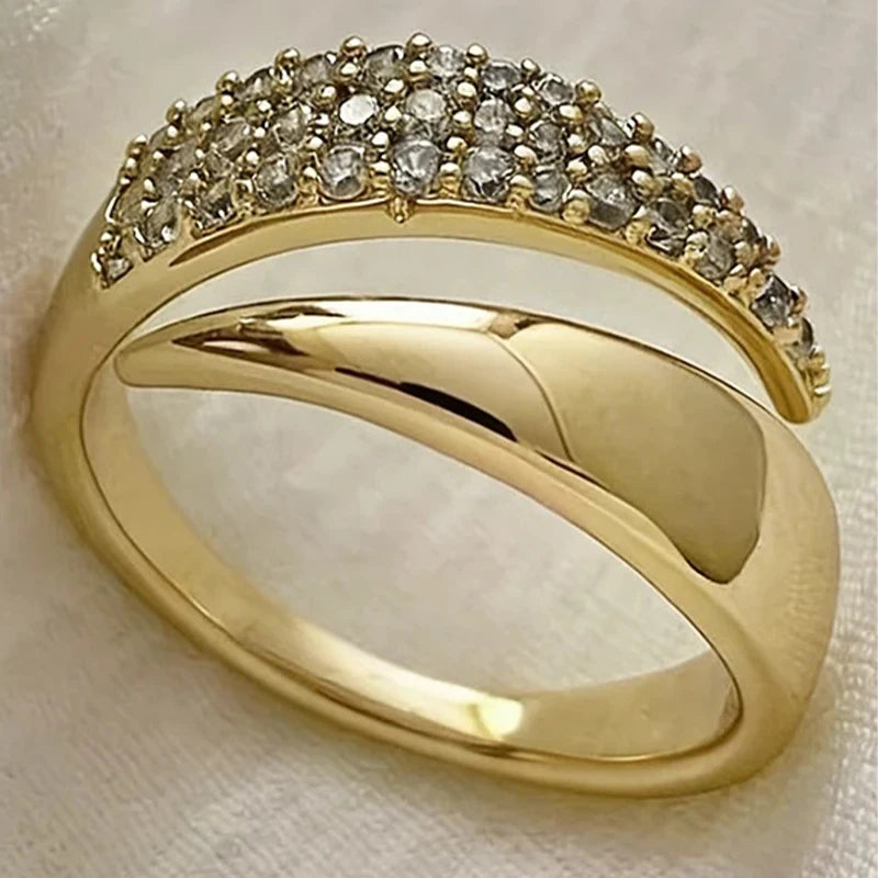 Brilliant Adjustable Engagement Ring