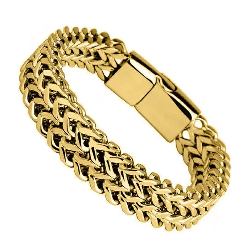 10MM Stainless Steel Men’s Bracelet