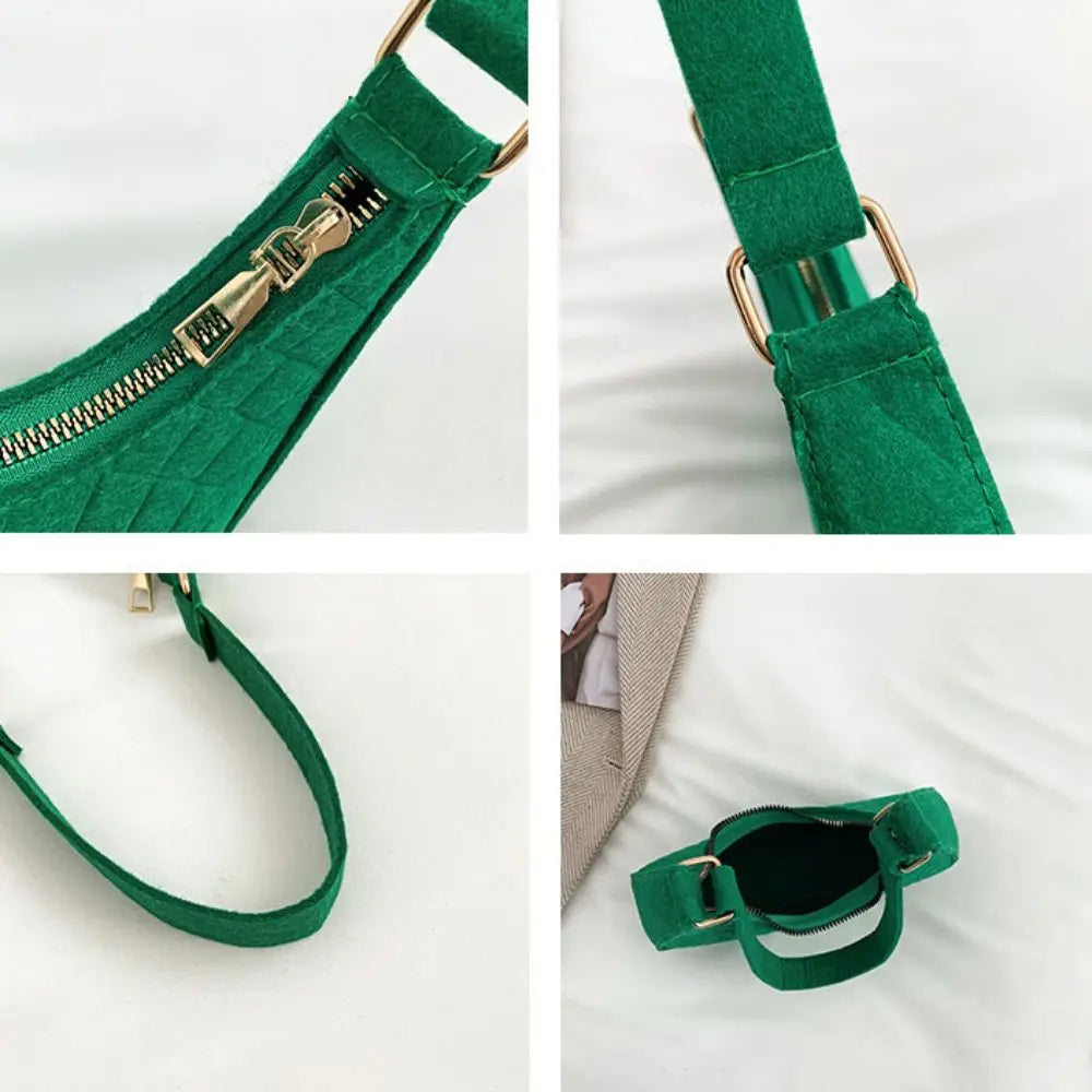 Crescent Moon Underarm Shoulder Bag
