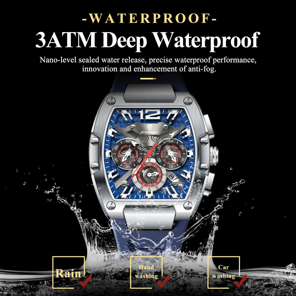 Men's Sport Chronograph Watch