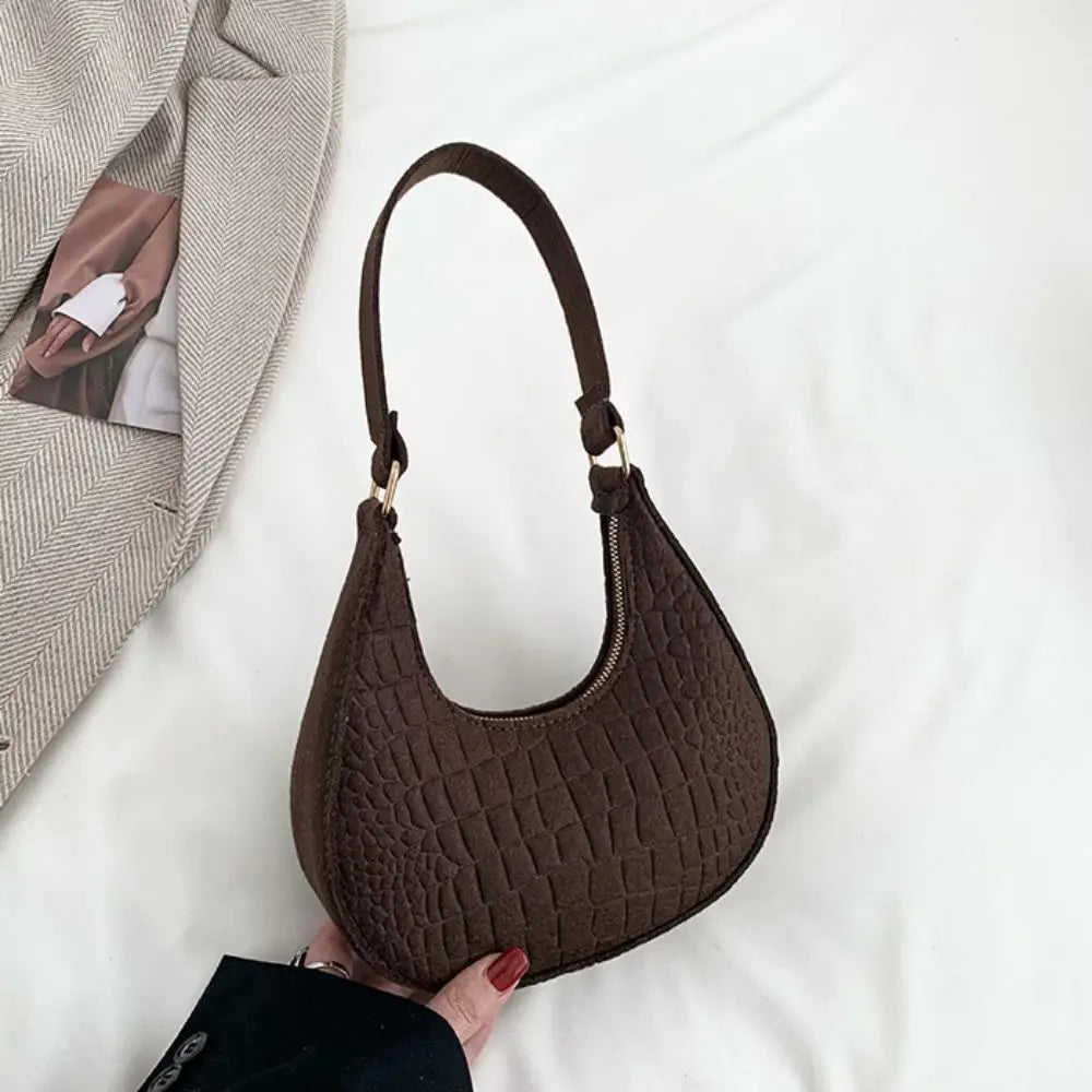 Crescent Moon Underarm Shoulder Bag