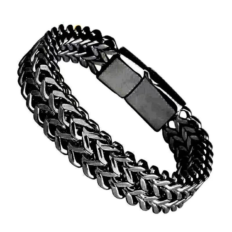 10MM Stainless Steel Men’s Bracelet