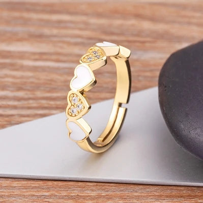 Candy Heart Adjustable Ring