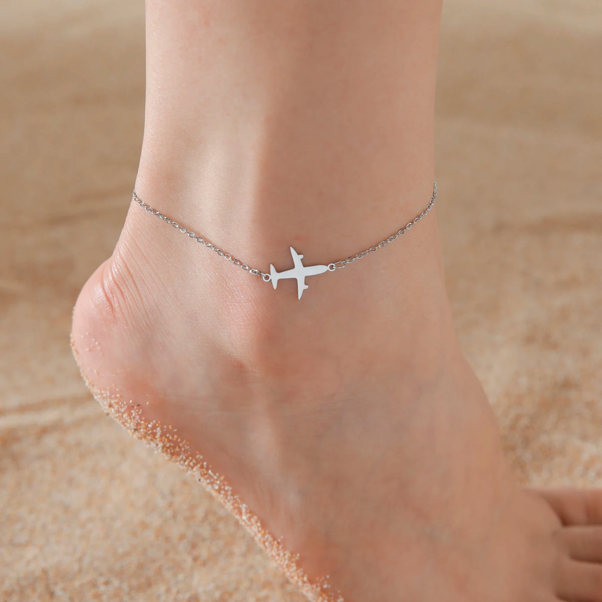 Stainless Steel Cat Anklet