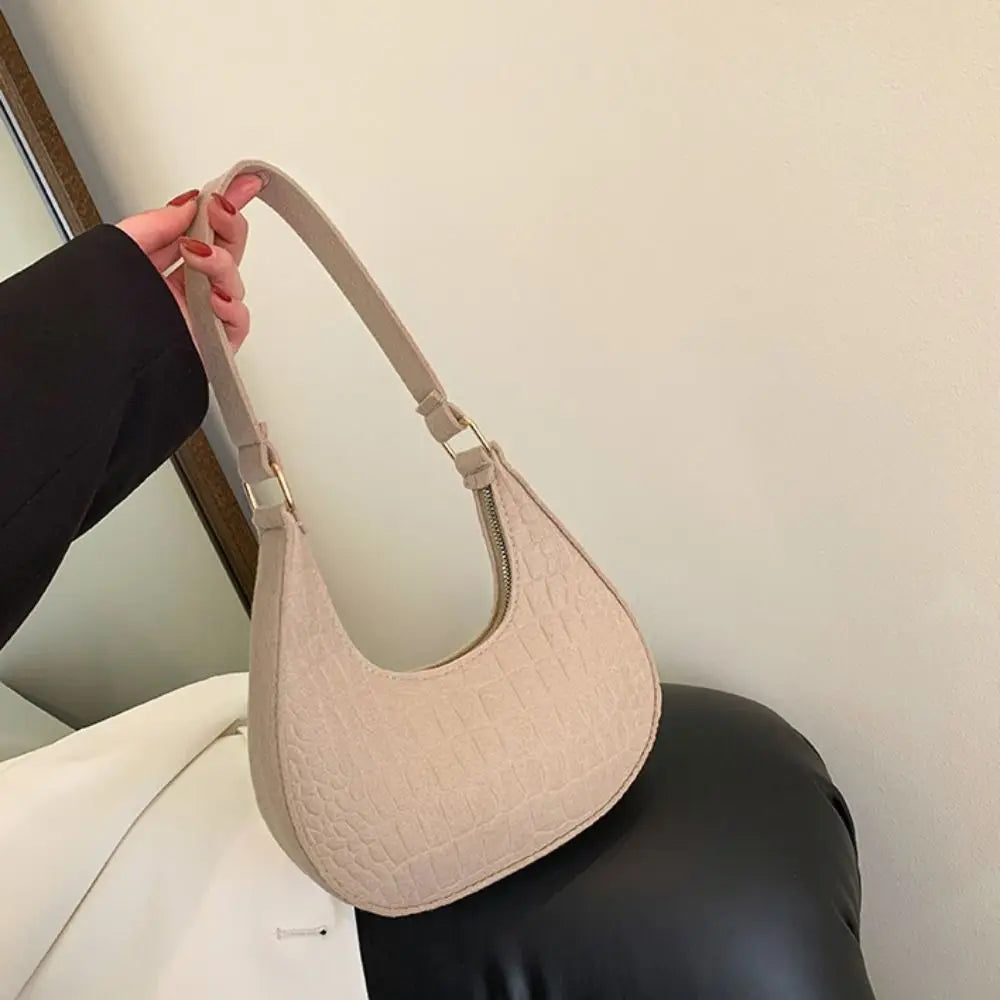 Crescent Moon Underarm Shoulder Bag