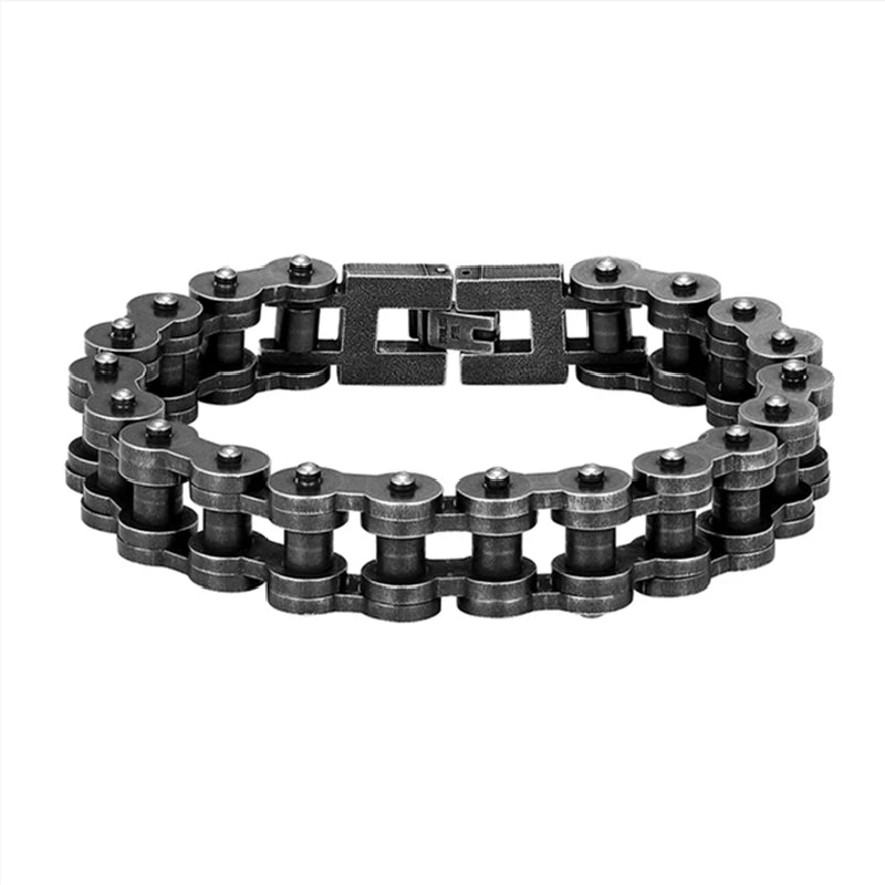 Men’s Motorcycle Chain Bracelet