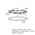 2pcs Adjustable Volcanic Stone Bracelets