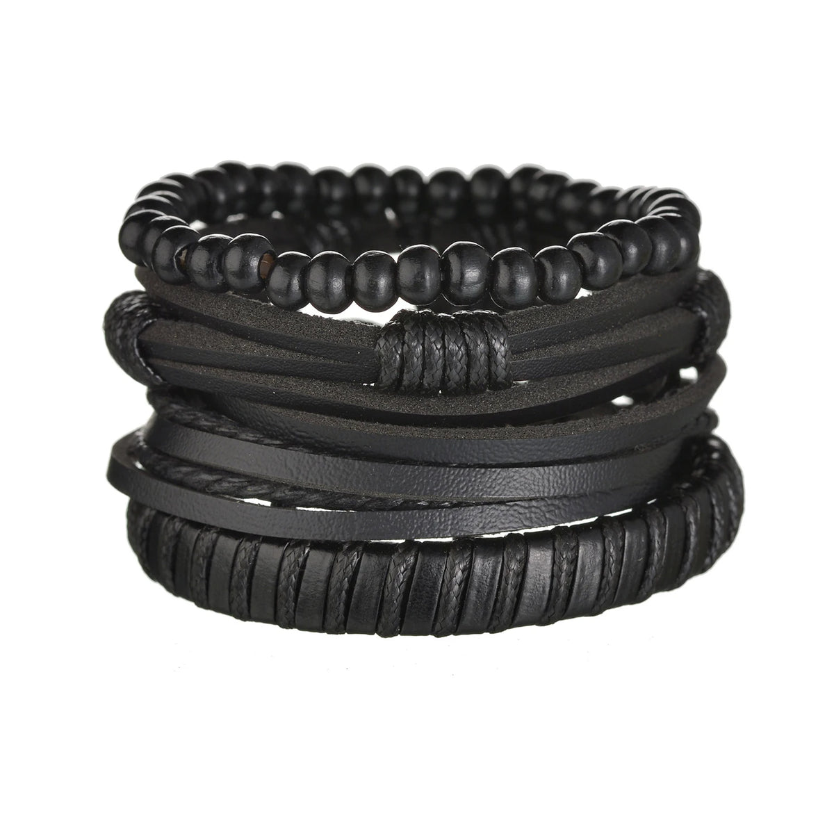 Men’s Life Tree & Wood Bead Bracelets