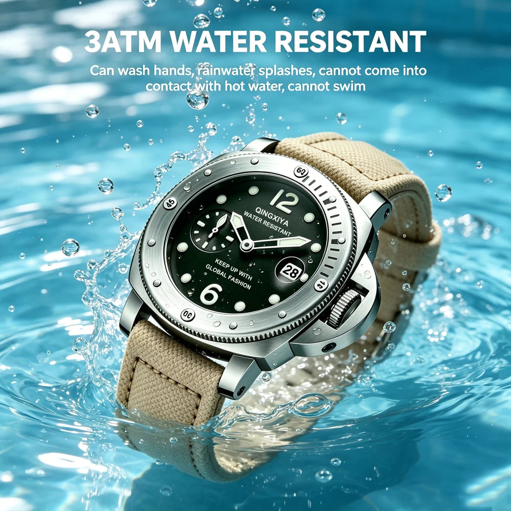 Waterproof Canvas Watch