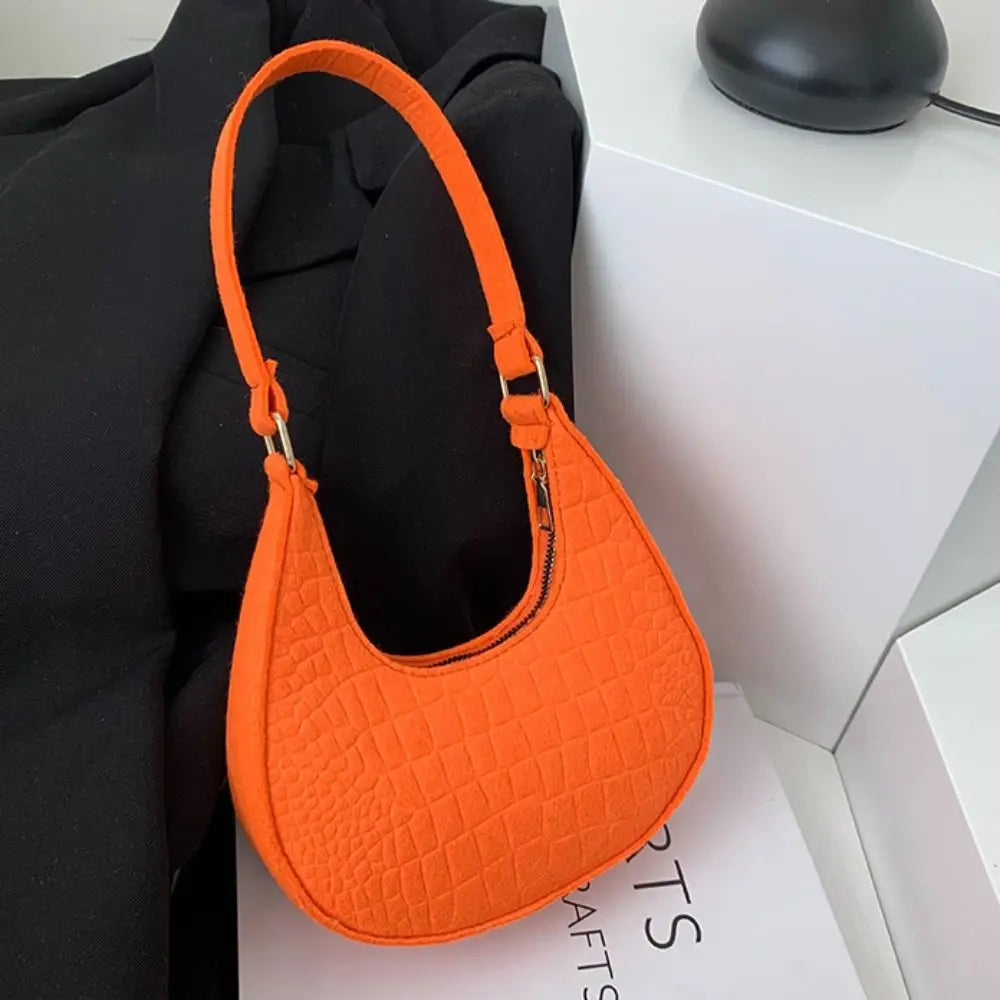 Crescent Moon Underarm Shoulder Bag