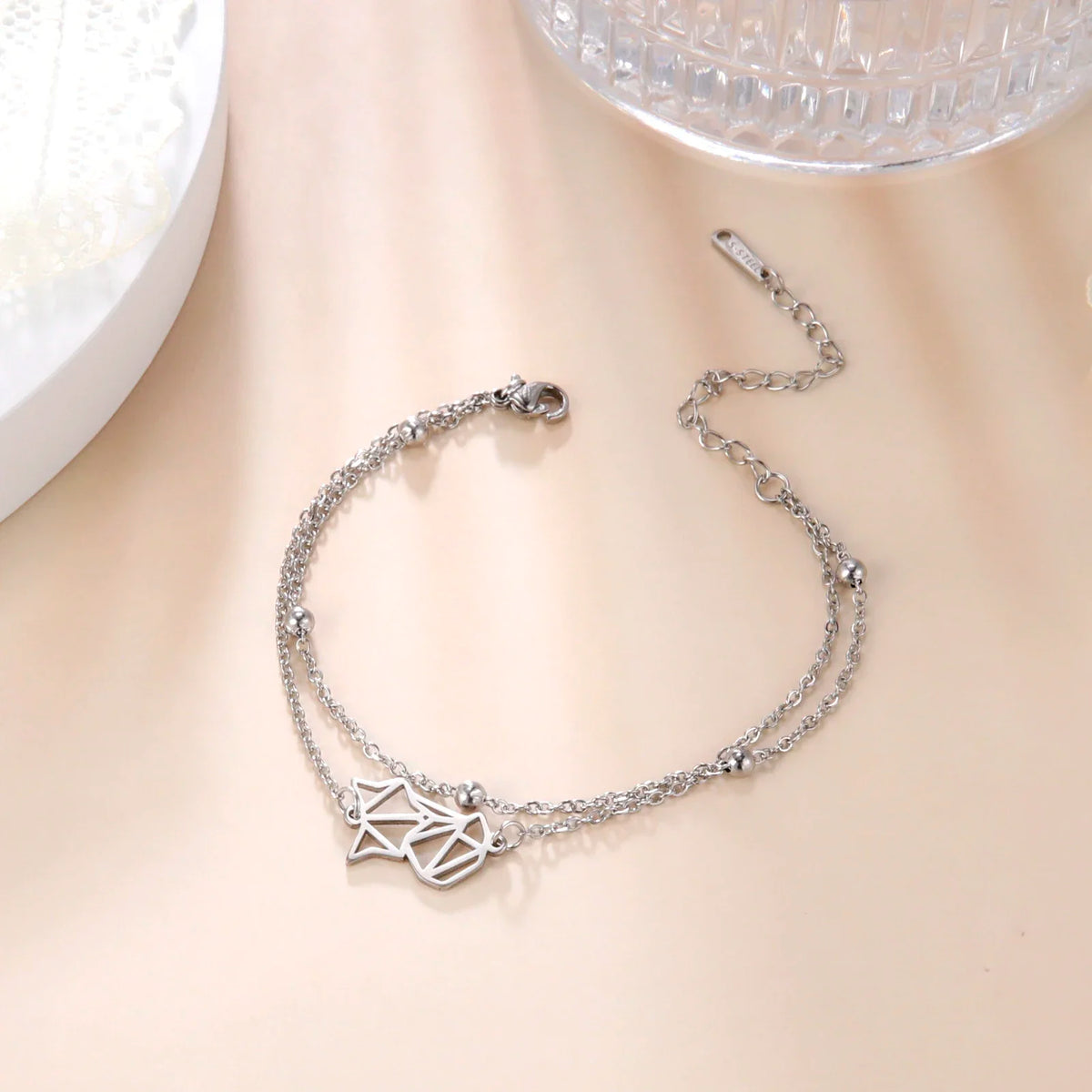 Cute Fox Charm Anklet