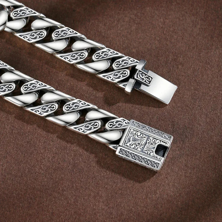 Stainless Steel Punk Motorcycle Bracelet