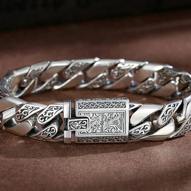 Stainless Steel Punk Motorcycle Bracelet