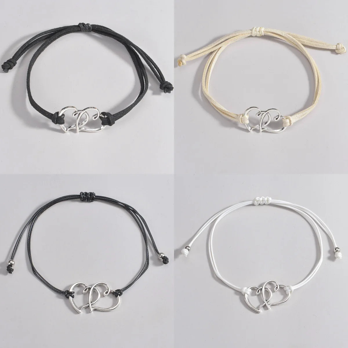Double Heart Chain Anklet