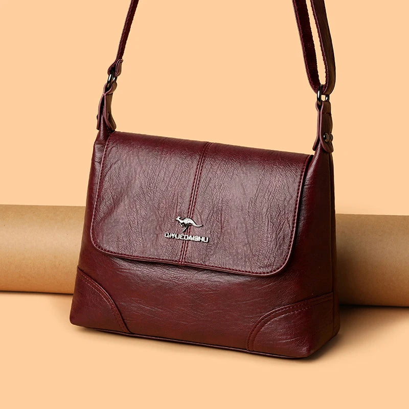 Luxury Leather Designer Tote Bag