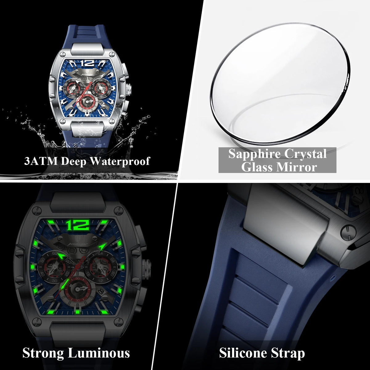 Men's Sport Chronograph Watch