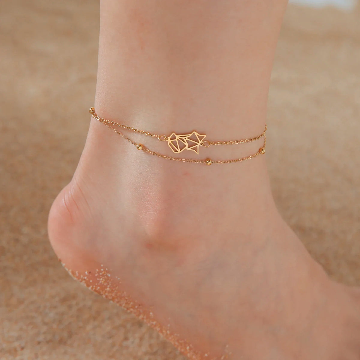 Cute Fox Charm Anklet