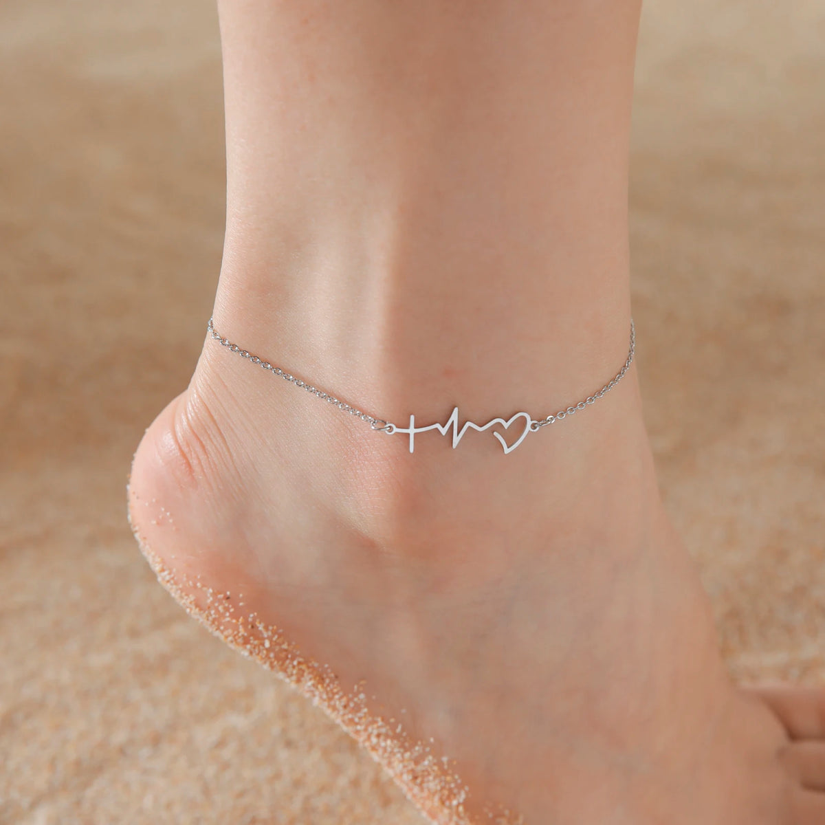 Stainless Steel Cat Anklet