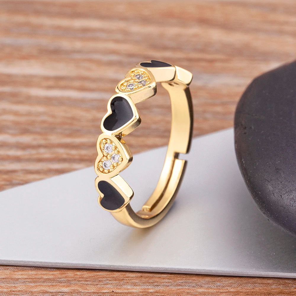 Candy Heart Adjustable Ring