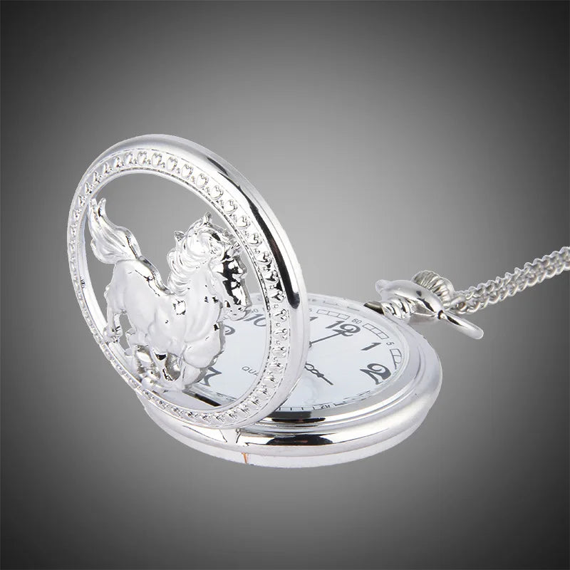 Vintage Horse Pocket Watch