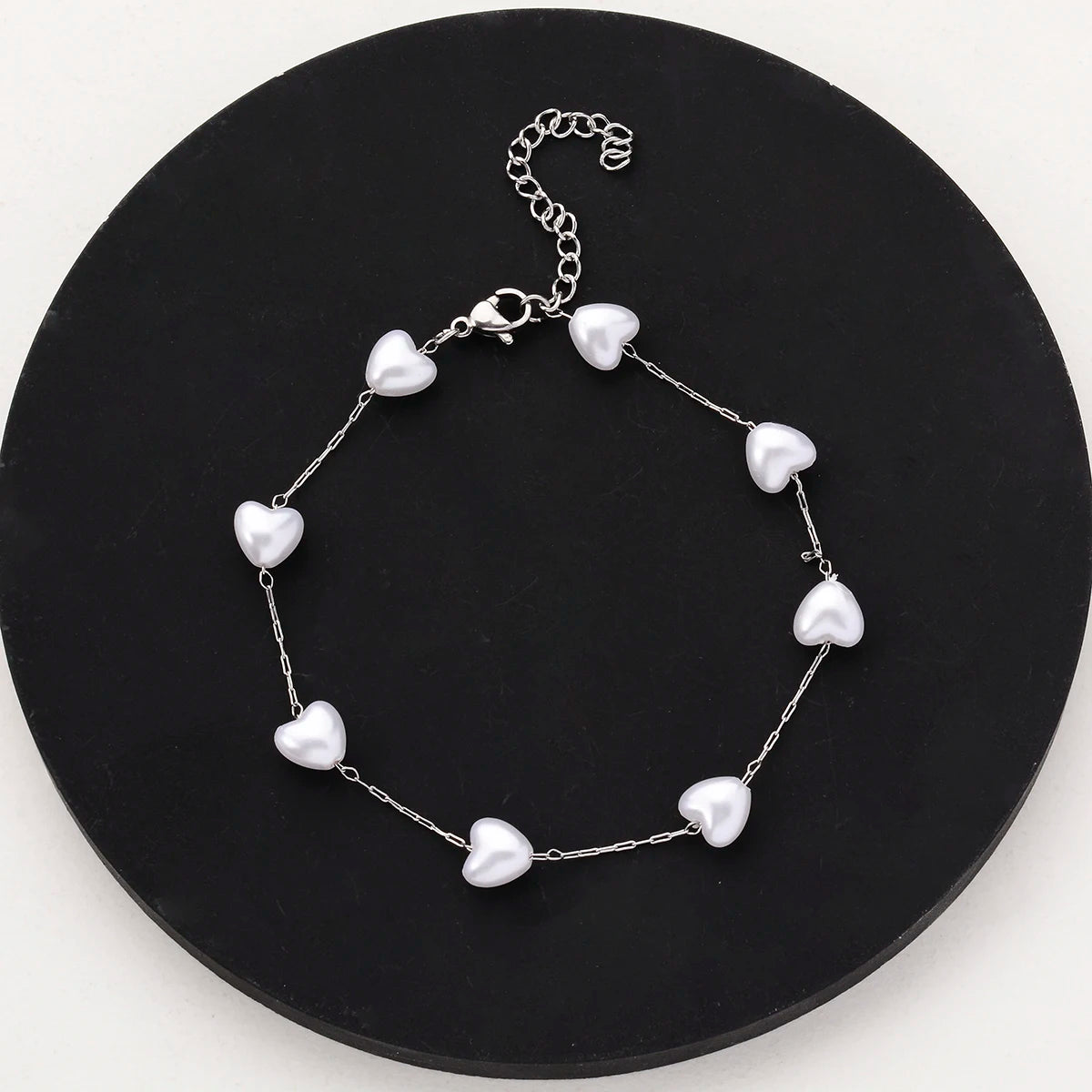 Pearl Bead Chain Bracelet/Anklet