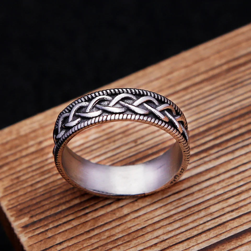 Vintage Viking Celtic Knot Ring