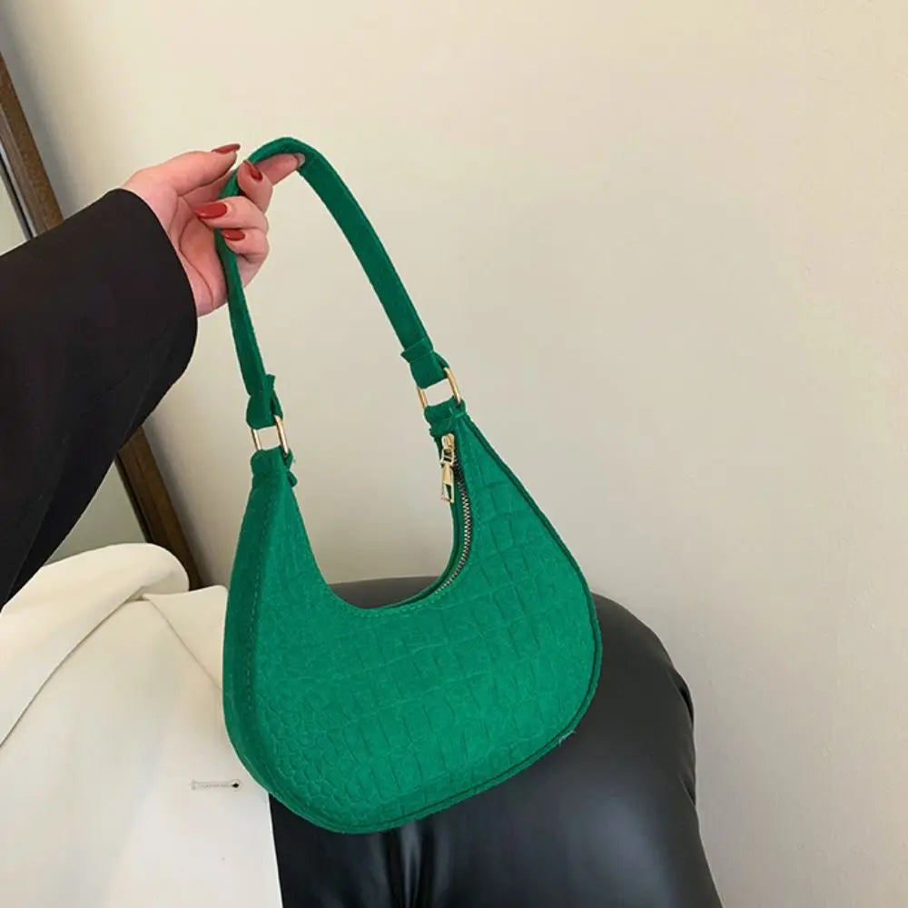 Crescent Moon Underarm Shoulder Bag