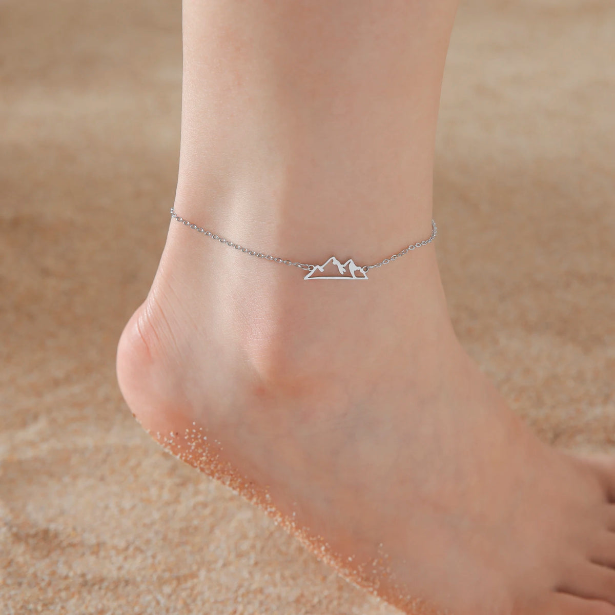 Stainless Steel Cat Anklet