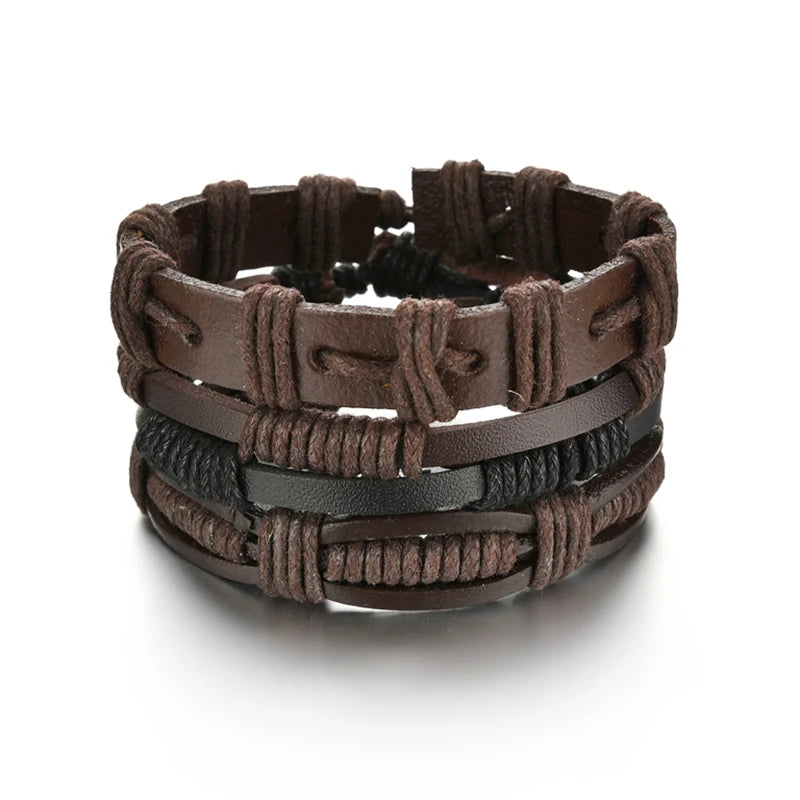 Men’s Life Tree & Wood Bead Bracelets