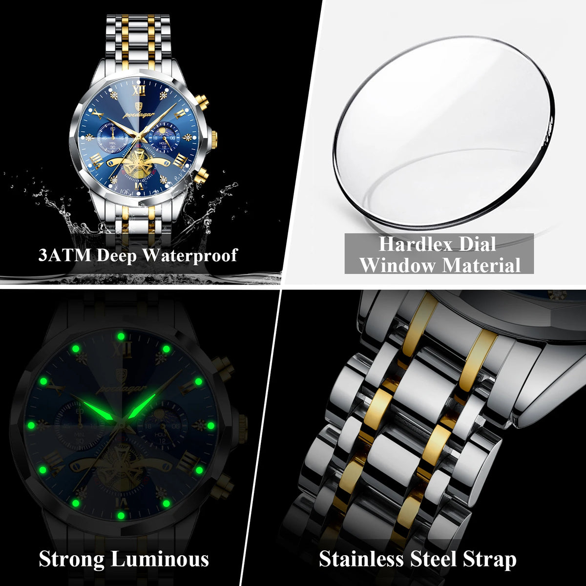 Men's Stainless Steel Watch