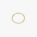 0.5mm Ultra-Thin Stainless Steel Gold Ring