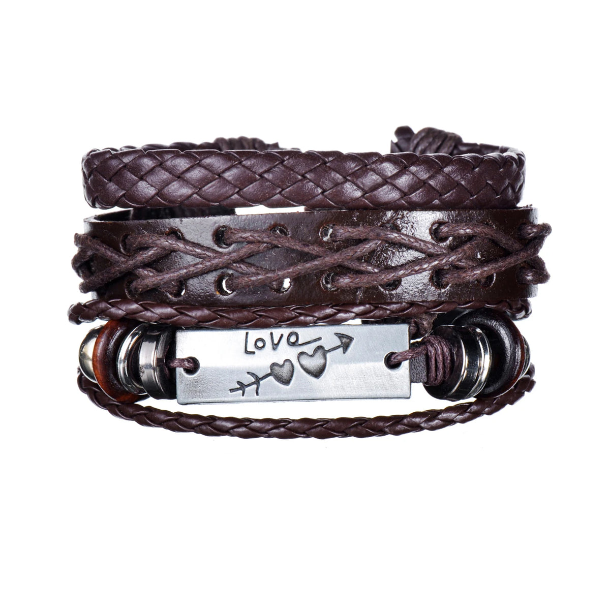 Men’s Life Tree & Wood Bead Bracelets