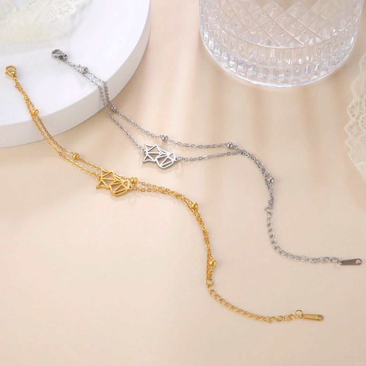 Cute Fox Charm Anklet