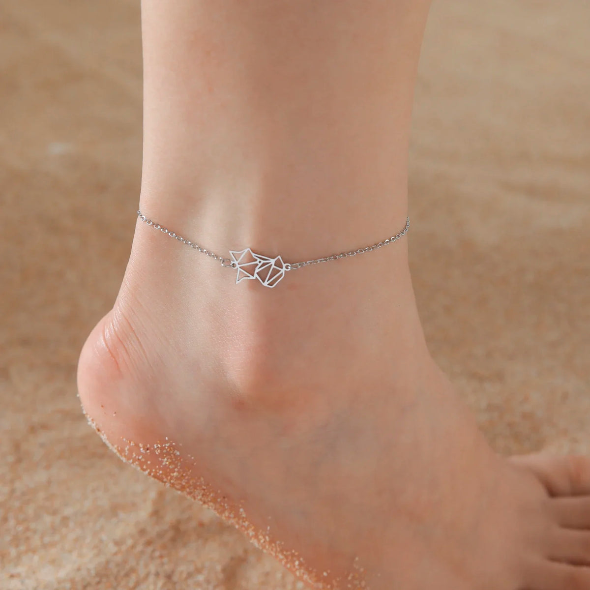 Cute Fox Charm Anklet
