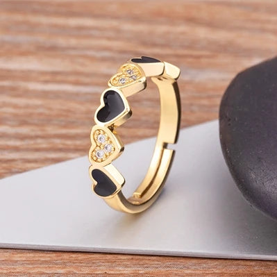 Candy Heart Adjustable Ring