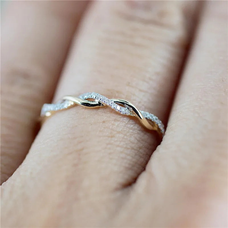 Minimalist Stainless Steel Fashion Ring