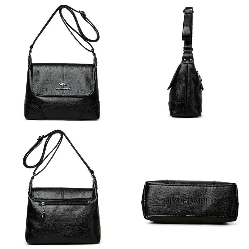 Luxury Leather Designer Tote Bag