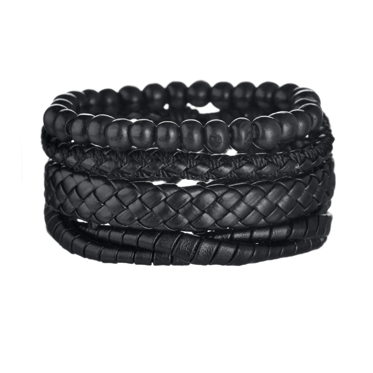 Men’s Life Tree & Wood Bead Bracelets